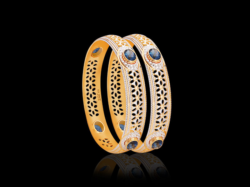 Gold Bangle Designs with Stones gold bangle designs with stones