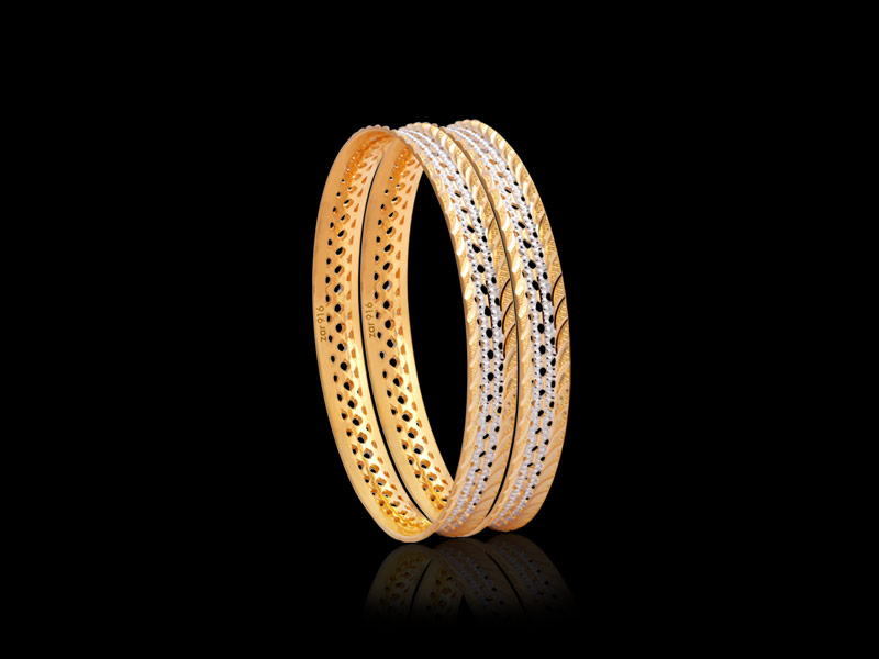 Ethnic & Pacheli Gold Bangle Designs Online ethnic & pacheli gold bangle designs